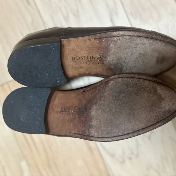 Leather Cap Toe Oxford Bostonian Classics First Flex Shoes (11 Medium) - Picture 11 of 15